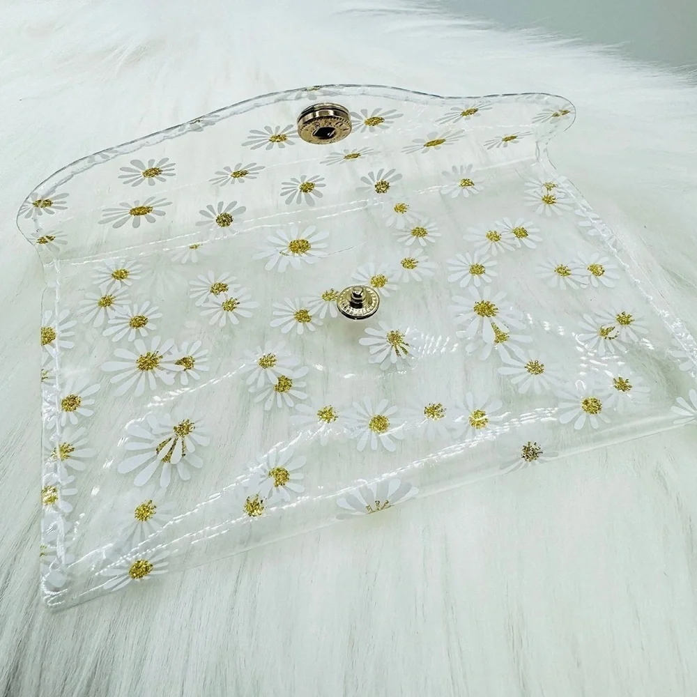 Floral Clear Card Case Wallet Bundle 2 style 2